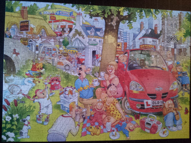 Wasgij puzzel