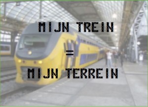 Mijn trein is mijn terrein