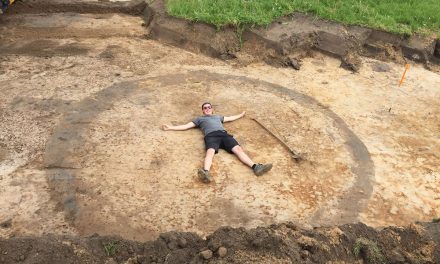 Eerstejaarsstudenten Archeologie gaan los in Oss