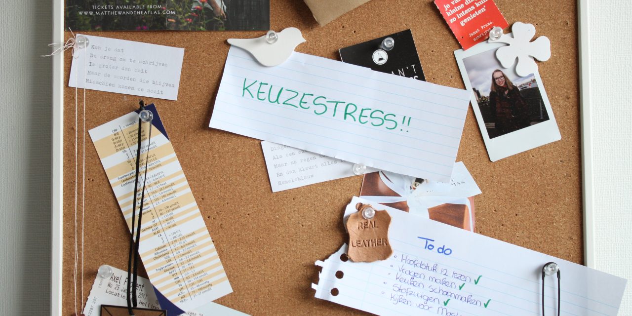 Wikken en wegen: 4 tips bij (studie)keuzestress